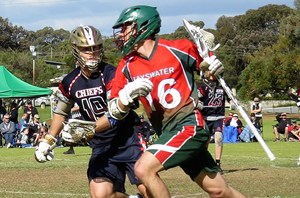 Thomas Graham in action at the 2016 State League Grand Final
